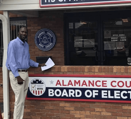 Bryant Crisp filing for office